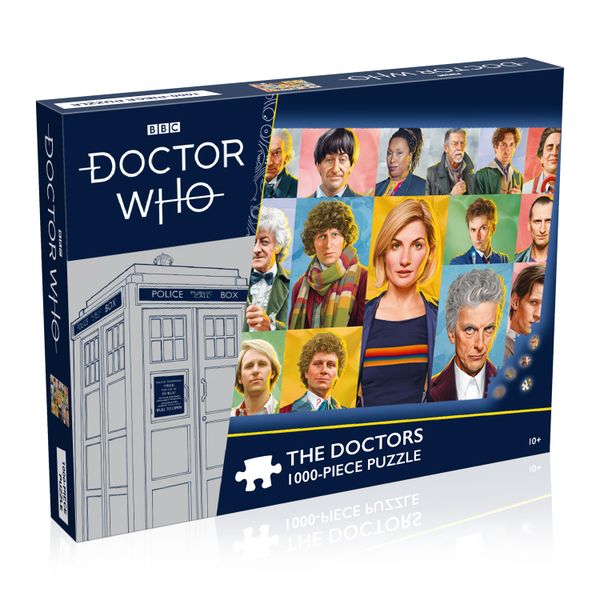Dr Who 1000 Piece Puzzle The Doctors