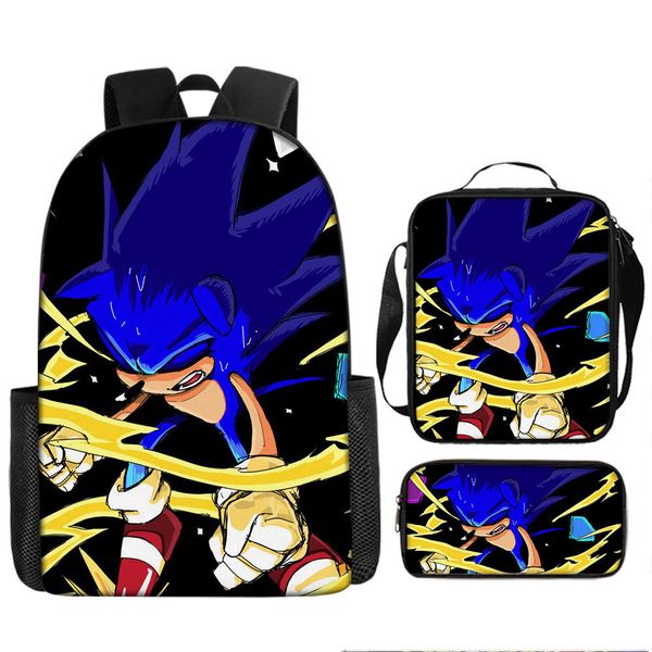 Lunch Box And Pencil Case Set Sonic image