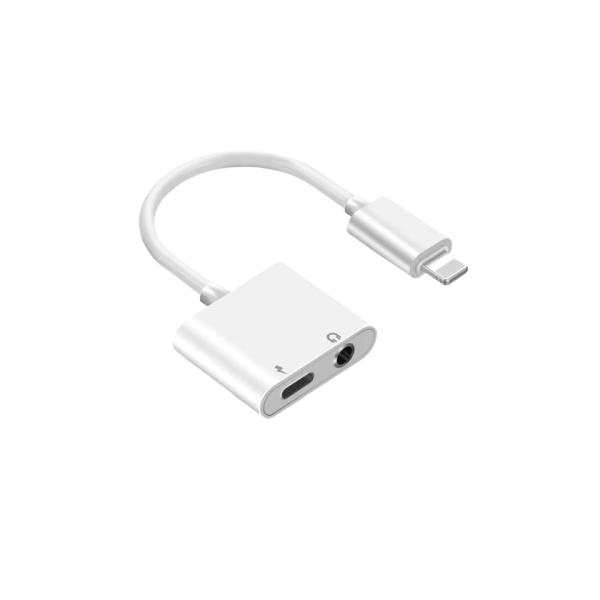2-in-1 iPhone Headphone &amp; Charger Adapter