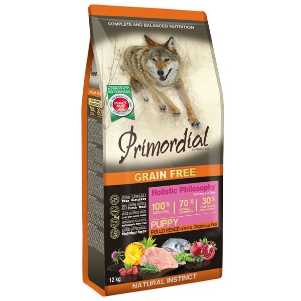 Primordial Puppy Chicken &amp; Sea Fish 12 kg