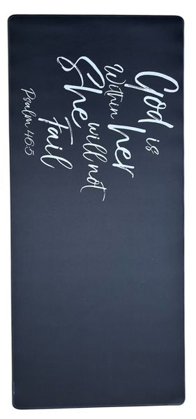 XXL Gaming Mouse Pad - God is within her - 90x40cm
