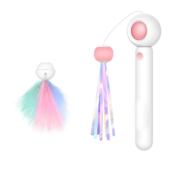 Cat Infrared Teaser With Changeable Ball(Feather And Reflector Strip)