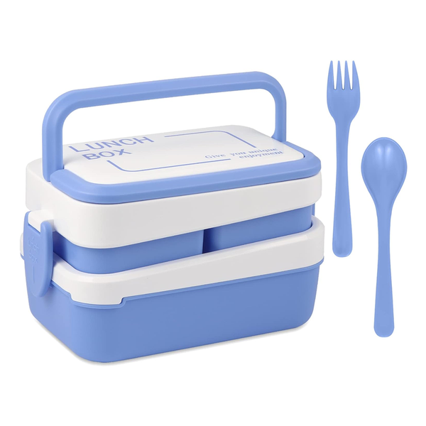 Stackable Bento Box Lunch Box with Utensils- HD-32
