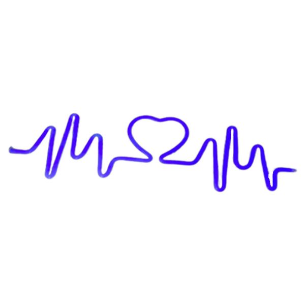 Heartbreat Neon LED Sign Light C-8