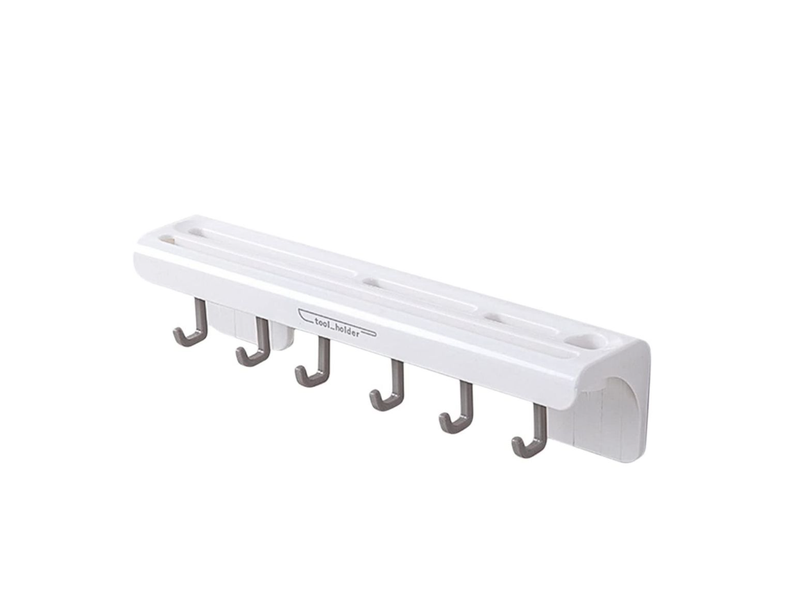 Multipurpose Wall-Mount Cutter Storage Rack