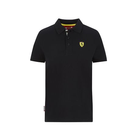 Scuderia Ferrari Kids Classic Polo Shirt Black 3 4 years Daily Sale Shop