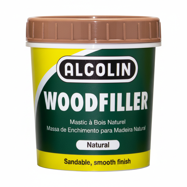 Alcolin Wood Filler 200g Natural for Interior and Exterior Repairs