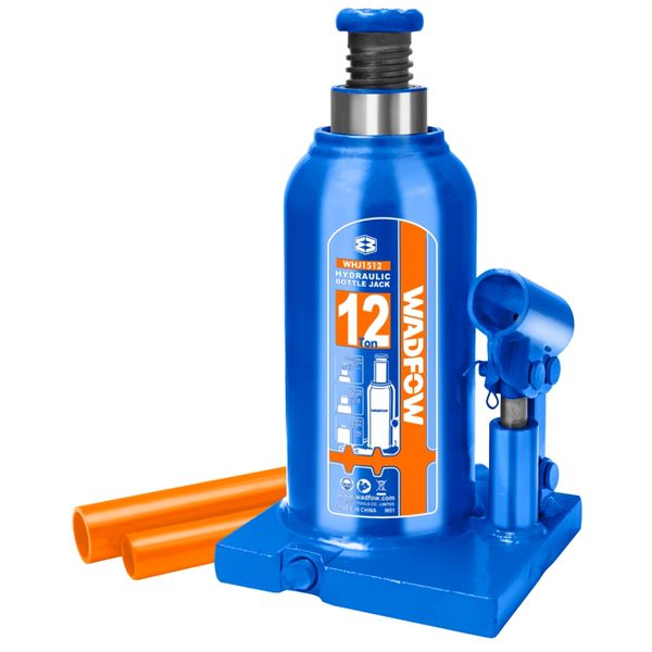 Wadfow - Hydraulic Bottle Jack - 12 Ton - Heavy-Duty