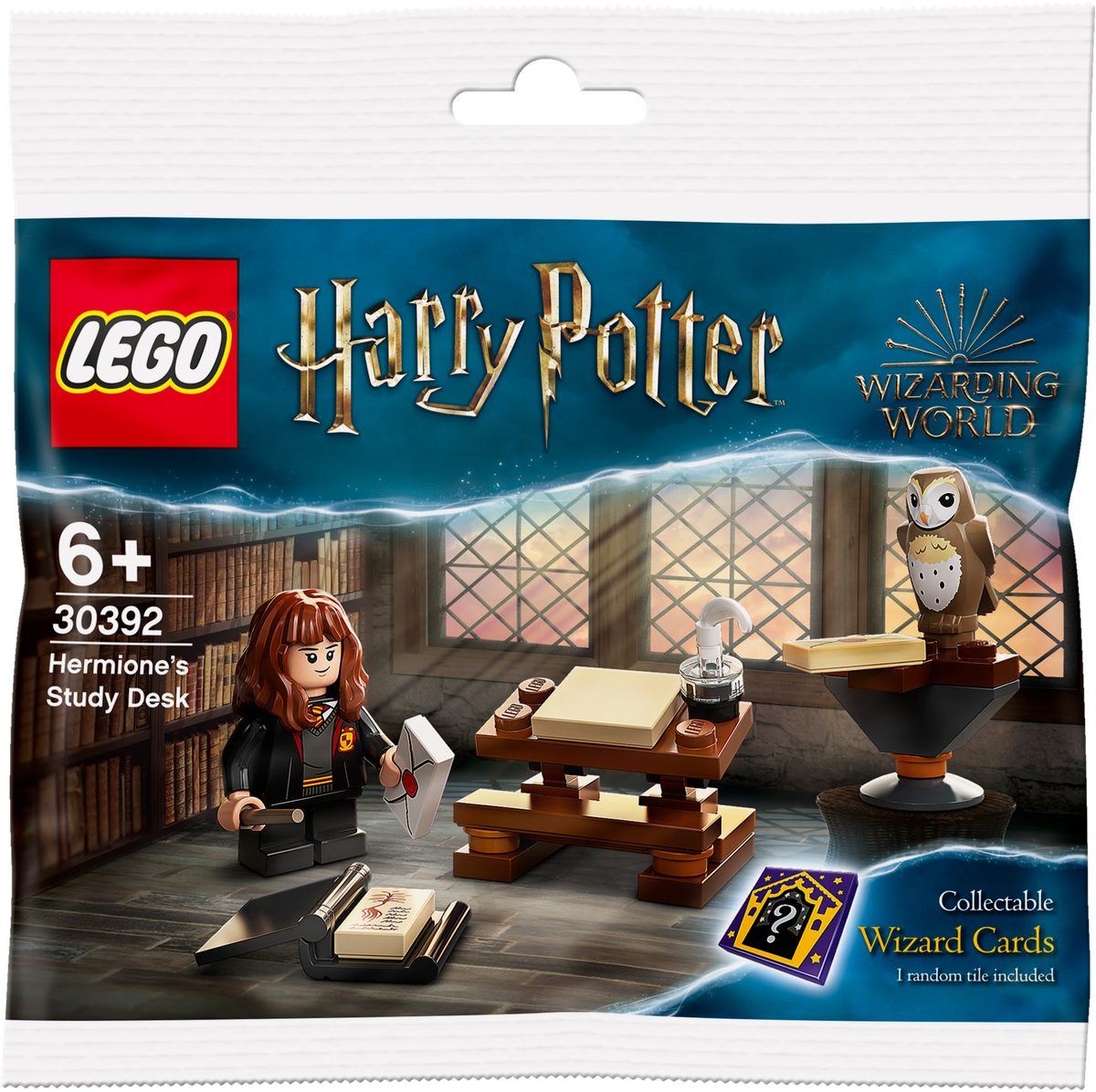 lego hermione's study desk