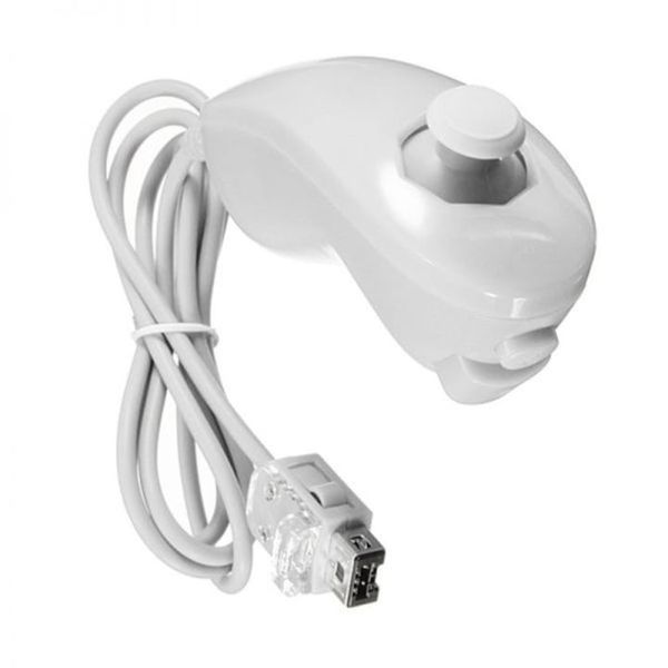 White Nunchuck compatible with Nintendo Wii