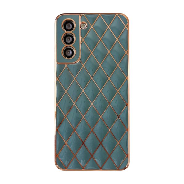Elegant 3D Diamond Design Phone Cover for Samsung Galaxy S21 / S21 Plus