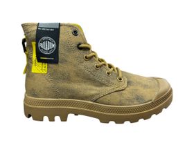 Palladium Pampa Lite Unisex Lightweight Lace Up Canvas Ankle Boot In Black Size 4.5