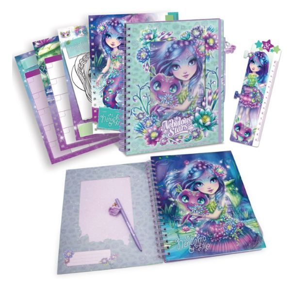 Nebulous Stars Daily Planner Notebook Undated