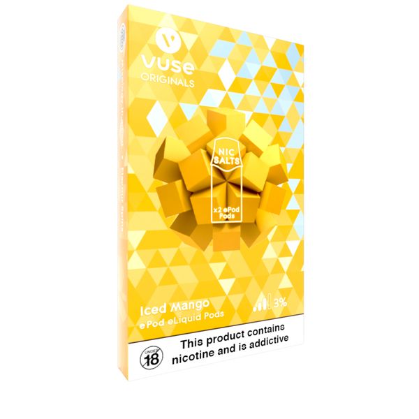 Vuse ePod2 Iced Mango 3% Nicotine - Refreshing Vape Pod
