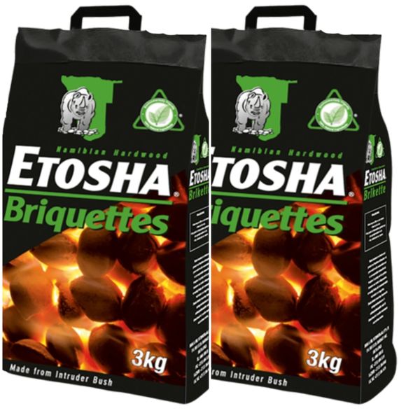 3kg Briquettes x 2