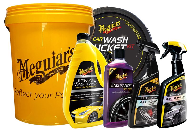 Meguiar's Car Care Kit incl.complimentary Meguiar's 20L Wash Bucket