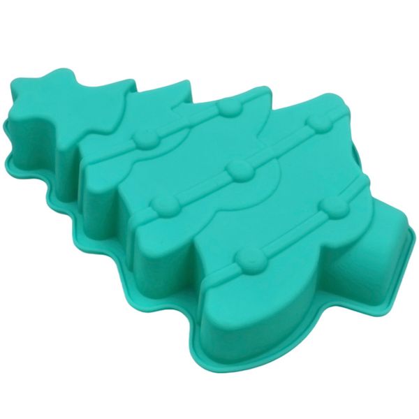 Festive Christmas Tree Silicone Cake Mold, Heat Resistant