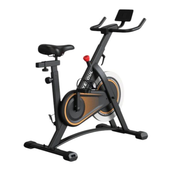 YESOUL A1 Black Indoor Spinning Bike With App &amp; Bluetooth Capabilities