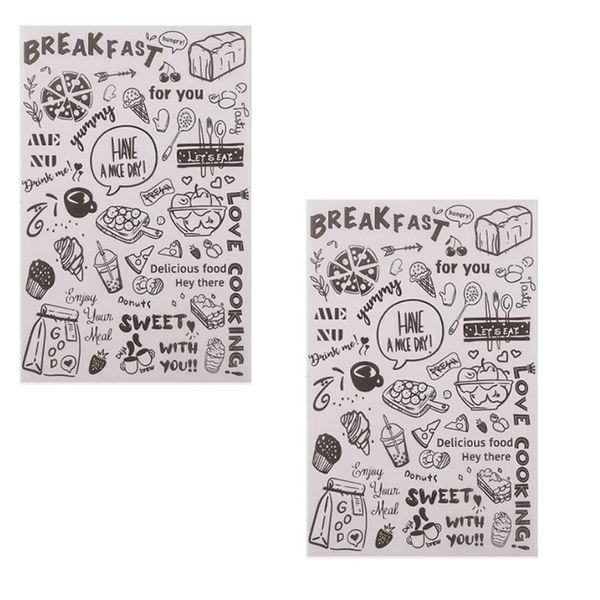 2-Piece 30cm x 800cm Non-stick Multi-Purpose Cooking Sheet IB-21