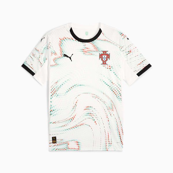 Puma Men's Portugal '25 Away Football Jersey - PUMA White/PUMA Black