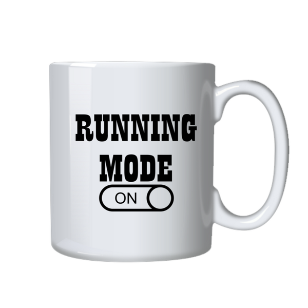 Running Novelty Coffee Mug - Ideal Gift Idea for Birthday or Christmas