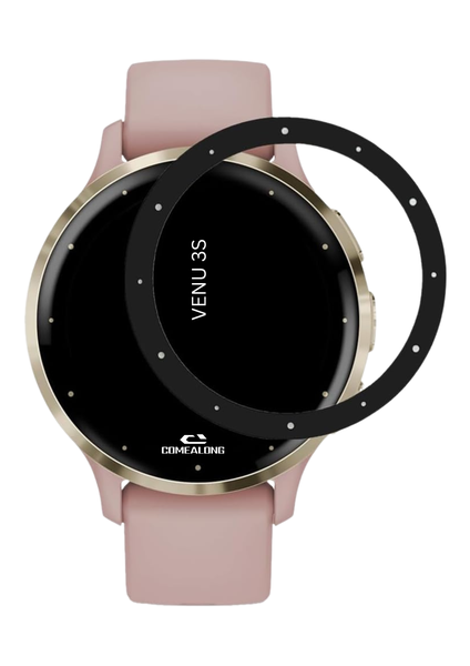 Comealong 3D PMMA Soft Screen Protector Compatible With Garmin Venu 3S