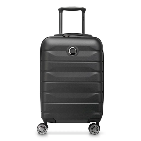 Delsey Air Armour 55cm Cabin Trolley Hard Shell TSA Lock Spinner Wheels