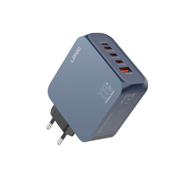 LDNIO Q8 100W GaN USB-C PD Fast Wall Charger - Compact Power Adapter