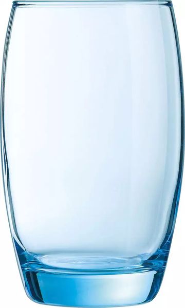 350ml Arc Salto Ice Blue Hiball Tumbler Glass - Set of 6