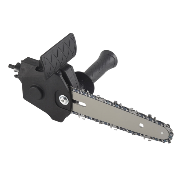 6 Inch Electric Drill Modified to Electric Chainsaw Adapter Tool