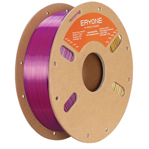 ERYONE QUAD Colour Silk PLA Filament (Twilight Glow)