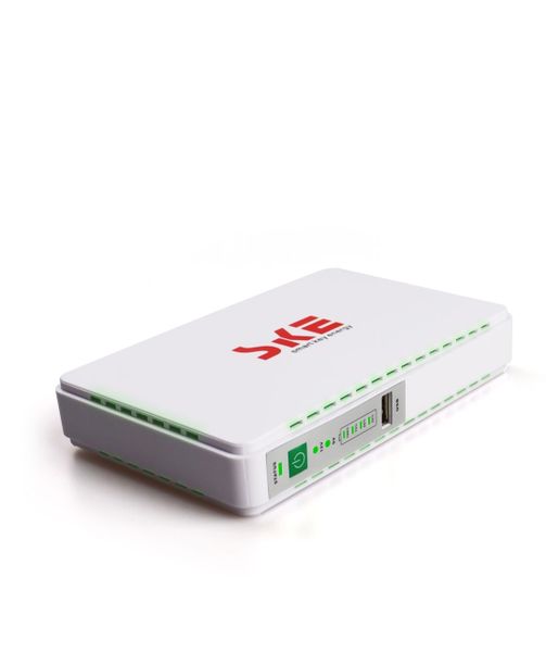 DC UPS, POE Support for WiFi Router &amp; Camera 8800mAh with Adapter Plugs