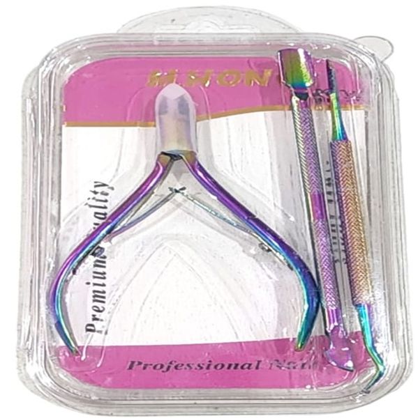 Cleo Rainbow Mani &amp; Pedi Set - 3 Piece