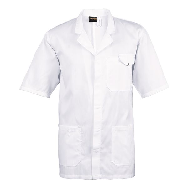 All-Purpose Short Sleeve Lab Coat
