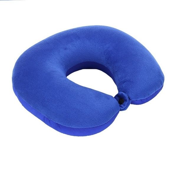 Plush Travel Neck Pillow With Fastener