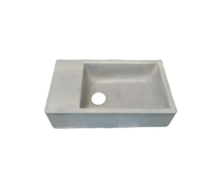 Grey Concrete Basin/Sink 420x240x115mm High Quality Concrete