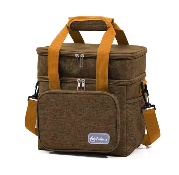 Thickened and Insulated Lunch Bag With Large Capacity That Can Be Worn