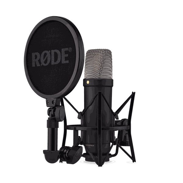 RODE NT1-GEN5B - Large Diaphragm Condenser Microphone - 5th Generation (Black)