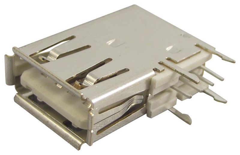 Amphenol Communications (73725-0110BLF) USB Connector, USB Type A, USB 2.0