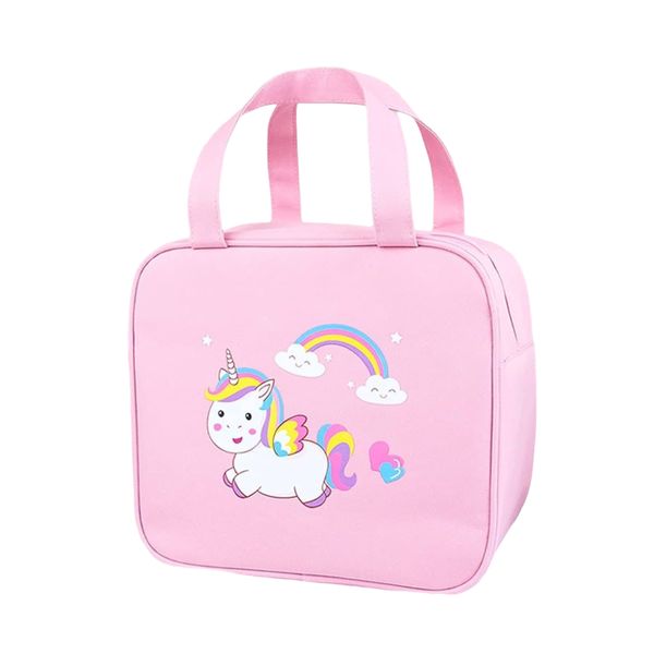 Unicorn Children's Lunch Bag, Unicorn Lunch Bag Girls Small Cool Bag