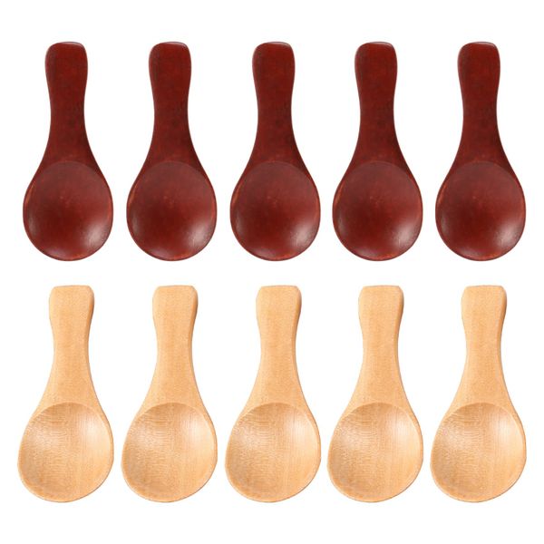 Wooden Spoons Mini Seasoning Sugar Salt Honey Teaspoon