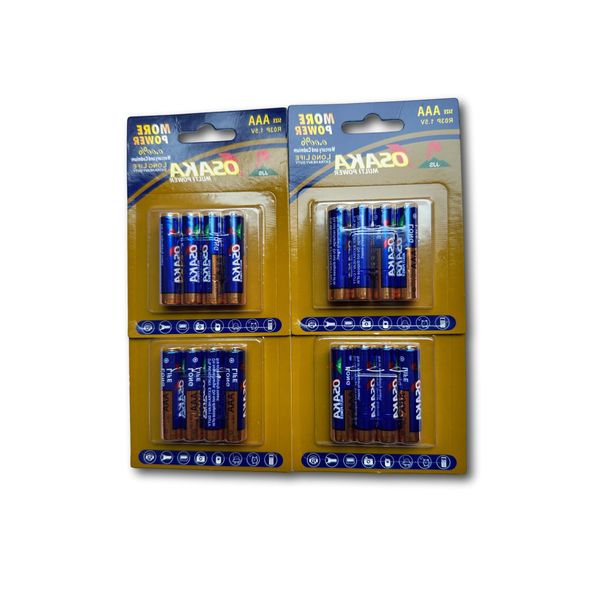 AAA Batteries (Pack of 4) X 4 16 batteries