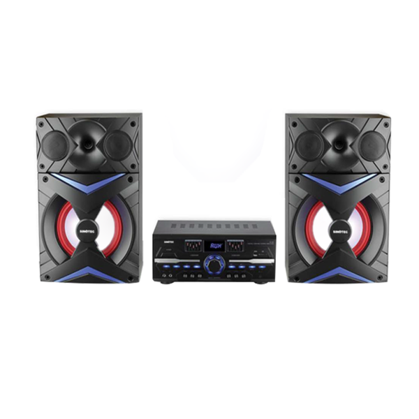 Sinotec SP-101+AV-100 2.0 Channel Bluetooth Speaker HiFi System