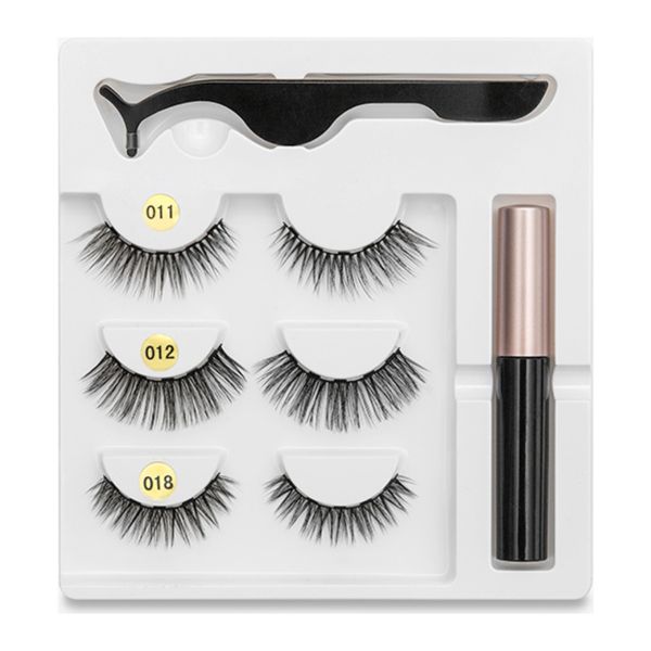 3 - Set Magnetic Eye Lashes