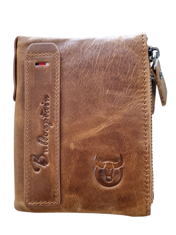 Bullcaptain Faux leather wallet - Brown