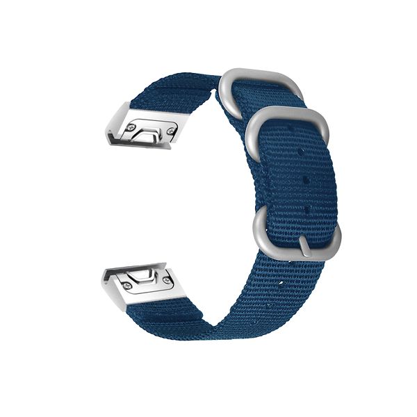 Quick Release Nylon Band Strap for Garmin Fenix 5S / 6S 20mm Orange