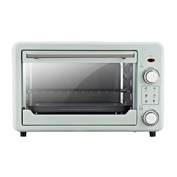 22L Mini Electric Oven with 3-Tier Cooking &amp; Dual Heating Tubes