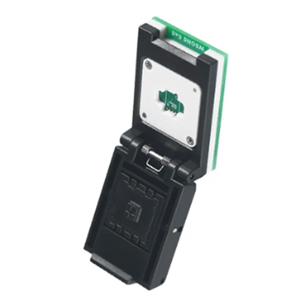 Qfn8 Wson8 Dfn8 5x6/6x8 Ic Socket Adapter for Spi Nand Nor Flash (B)