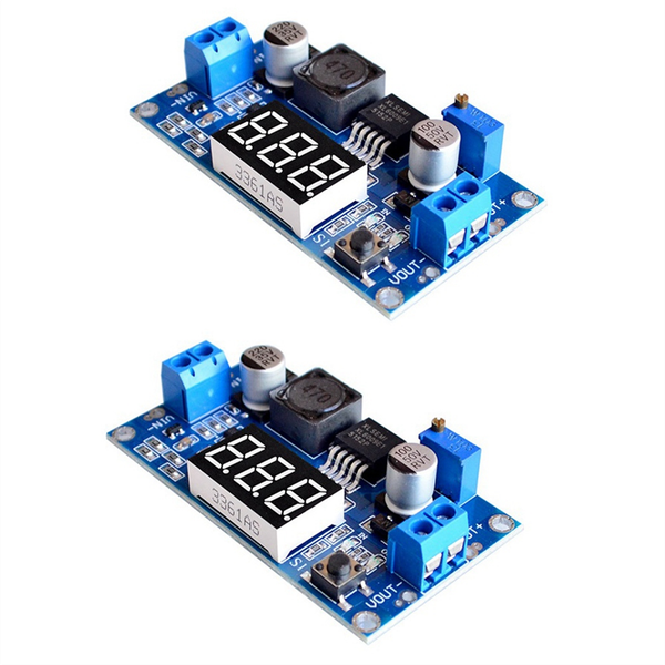 2Pieces XL6009 DC-DC Booster module Adjustable Step-Up Boost Converter