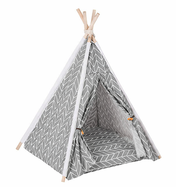 Teepee Tent Bed for Cats and Small Dogs
